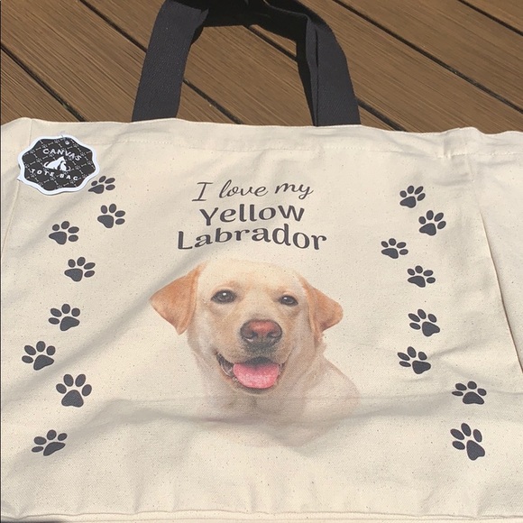 New Canvas reusable Tote Bag - Picture 1 of 4